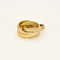 Bague 61 CARTIER - Trinity - Alliance trois ors 58 Facettes ALE3949