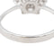 Bague 57 Bague Marguerite Or blanc Diamant 58 Facettes 3754276CN