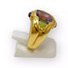 Bague 49 Bague or jaune, améthystes, péridots 58 Facettes 330063968