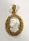 Pendentif Pendentif camée or jaune 58 Facettes