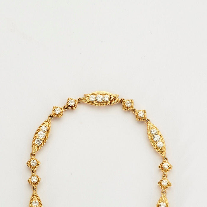 Collier BOUCHERON - Rare parure à transformation or jaune diamants 58 Facettes