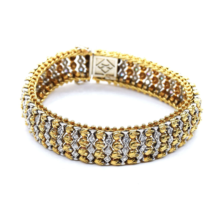 Bracelet Bracelet en diamant des années 60 58 Facettes