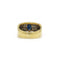 Bague - Or bi-colore, Diamants & Saphir