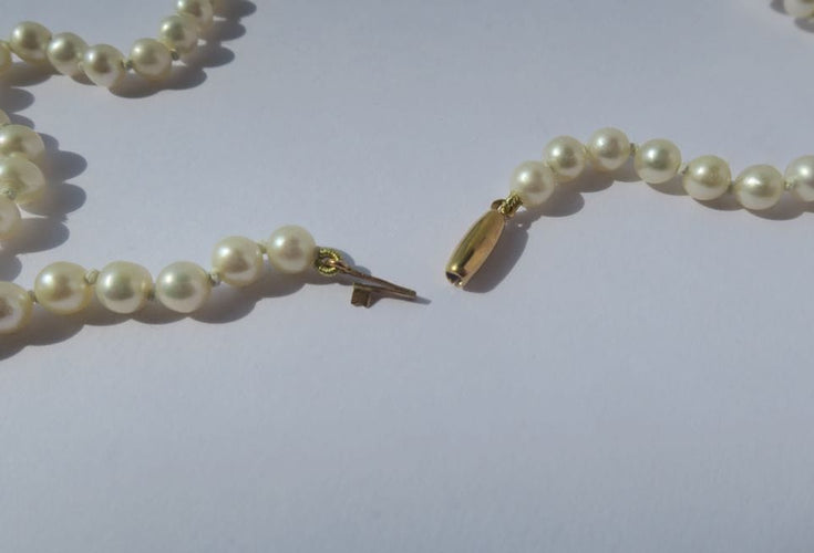 Collier Collier choker perles de culture Akoya 58 Facettes