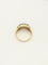 Bague 55.5 Bague bandeau ancienne en or jaune 18K  sertie de diamants 58 Facettes