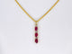 Pendentif Pendentif en or avec diamants et rubis 58 Facettes 2139