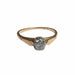 Bague 62.5 Bague en or et platine avec diamants 58 Facettes DMAR11