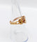 Bague 55 Bague toi et moi art nouveau en or rose 18k et perles 58 Facettes A06499