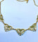 Collier Collier draperie or jaune et or blanc, époque 1900/1930 58 Facettes AB394