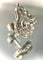 Boucles d'oreilles Paire de boucles d'oreilles Art Déco en platine 58 Facettes