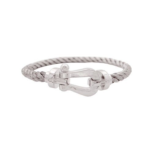Bracelet Bracelet Fred, "Force 10", or blanc, acier. 58 Facettes 34775