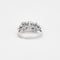 Bague 53 Bague en or gris diamants 58 Facettes ALGU30
