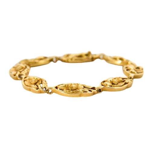 Bracelet Bracelet souple or jaune 58 Facettes ALE4073