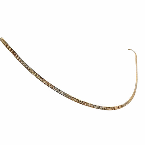 Collier Collier en or tricolore 58 Facettes