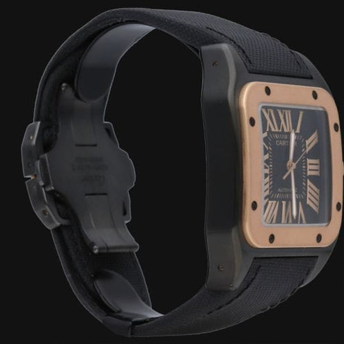 Montre Cartier Montre Santos 100 Xl Pvd 58 Facettes MT42999