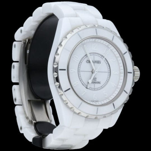Montre Chanel Montre J 12 White Phantom Automatique 38Mm 58 Facettes MT44657