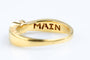 Bague 60 Bague BALMAIN  or jaune diamant 58 Facettes BG31200172-107