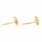 Boucles d'oreilles Boucles d'oreilles Puces Or jaune Diamant 58 Facettes 4137851CN