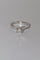 Bague Solitaire Sur Or Blanc 0.53 ct