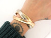 Bracelet bracelet CARTIER trinity extra large b6077917 19cm 3 ors 18k 101gr 58 Facettes 264456