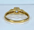 Bague 52 Bague solitaire  or 18 diamant central 0,30 carat 58 Facettes AB636