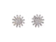 Boucles d'oreilles Boucles d'oreilles en or blanc avec diamants naturels 58 Facettes 2220