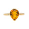 Bague 54 Bague  Or jaune Citrine 58 Facettes 4098651RV