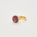 Ring 53.5 Ring Yellow gold Amethyst 58 Facettes 1717602