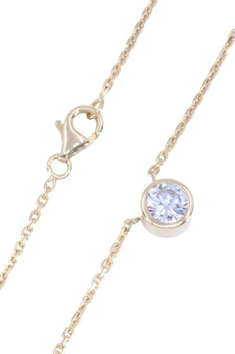 Collier COLLIER DIAMANT SOLITAIRE 0.66 CARAT 58 Facettes 078011