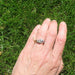 Bague 57 Bague Toi et Moi diamants or et platine 58 Facettes