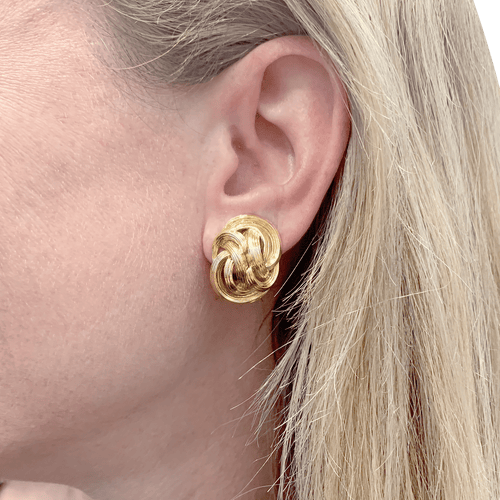 Boucles d'oreilles Boucles d'oreilles TIFFANY & CO, or jaune. 58 Facettes 34602