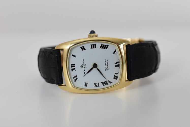 Montre Baume&Mercier avec Van Cleef&Arpels - Montre femme, or jaune, vers 1970 58 Facettes BMVC-100