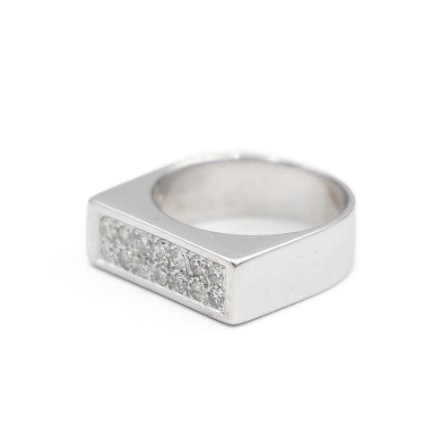 Bague Or blanc Diamant