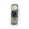 Bague 56 CHANEL - Bague or blanc Coco Crush Petit Modèle 58 Facettes 149060164