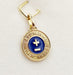 AUGIS - Pendentif médaille d'amour or jaune "+ qu'hier - que demain" - L'Élégante Bleue 58 Facettes J10797X000