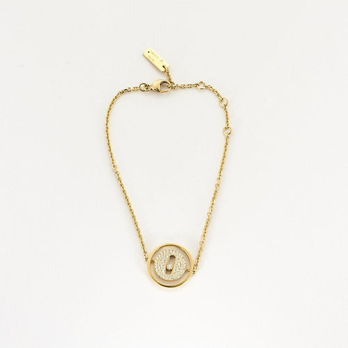 Bracelet MESSIKA - Lucky Move pavé petit modèle - Bracelet en or jaune et diamants 58 Facettes ALE4506X5