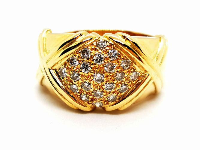 Bague 53 Bague Or jaune Diamant 58 Facettes 1186468CN