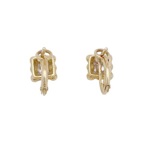 Boucles d'oreilles Boucles d'oreilles Chaumet, or jaune et diamants. 58 Facettes 35115