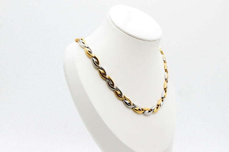 Collier Collier moderne bicolore 58 Facettes 240004