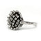 Bague 56 Bague - Or blanc et diamants 58 Facettes 1088-1