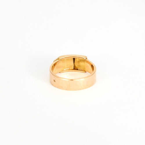 Bague 52 Bague ceinture en or 58 Facettes