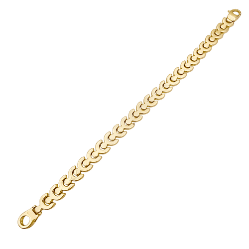 Bracelet Bracelet FRED, or jaune. 58 Facettes 34531