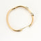 Bracelet Bracelet jonc en or rose, or blanc et roses diamantés 58 Facettes BIA1039