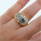 Bague Bague jonc or jaune et diamants 58 Facettes