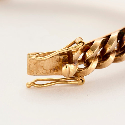 Bracelet bracelet gourmette rigide motif diamants 58 Facettes 34500027