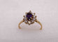 Bague 54 Bague or et Amethyste 58 Facettes 11587