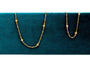 Collier Long collier or jaune 58 Facettes 250027