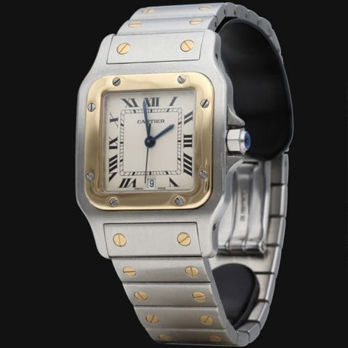 Montre Cartier Montre Santos Galbee 58 Facettes MT42437