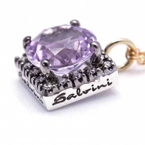 Collier SALVINI - collier avec améthyste et or bicolore 58 Facettes D360359CS