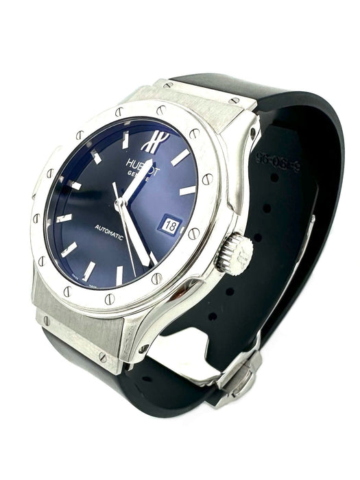 Montre HUBLOT - montre Classic Fusion acier, automatique 41mm 58 Facettes